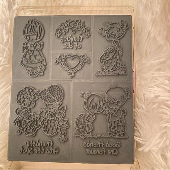 Precious Moments Rubber Stamp Stampendous - Picture 2 of 3